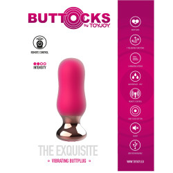 Buttocks TOYJOY Plug vibrant The Exquisite 7 x 3cm Rose